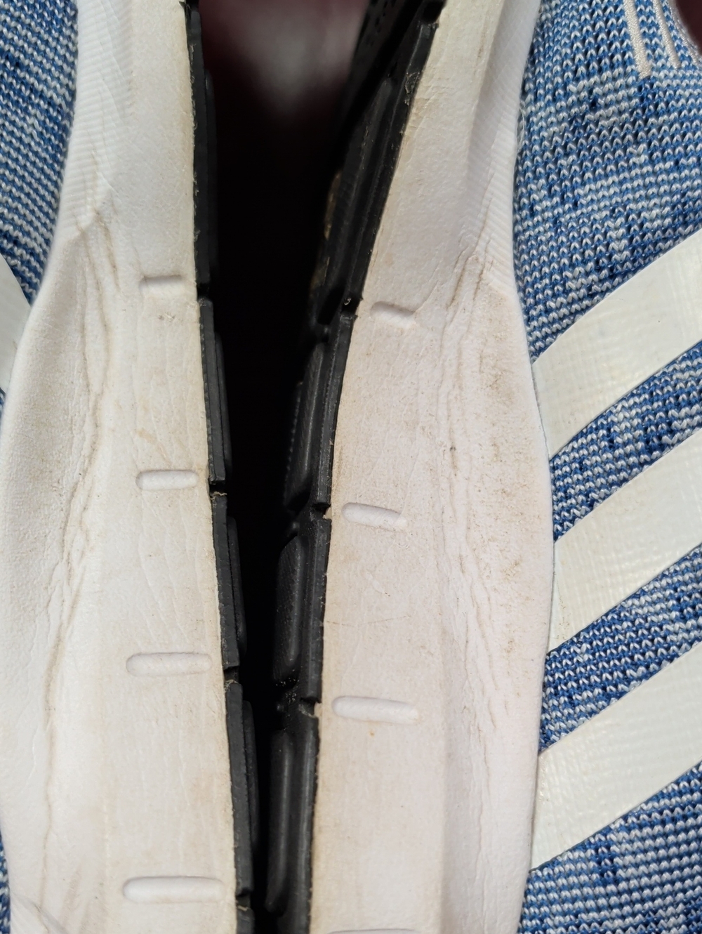 Adidas Swift Run Blue Cloud White Men's 10 - Picture 8 of 10